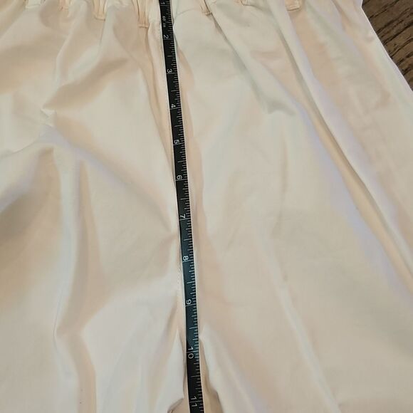 White Wide-Leg Trouser Size 7/8 - Picture 9 of 12